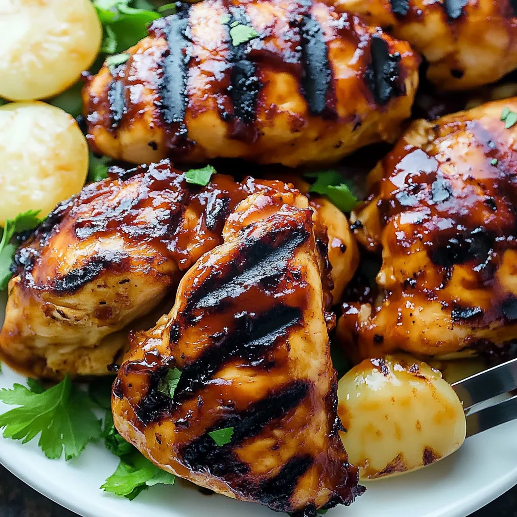 Grilled Hawaiian BBQ Chicken