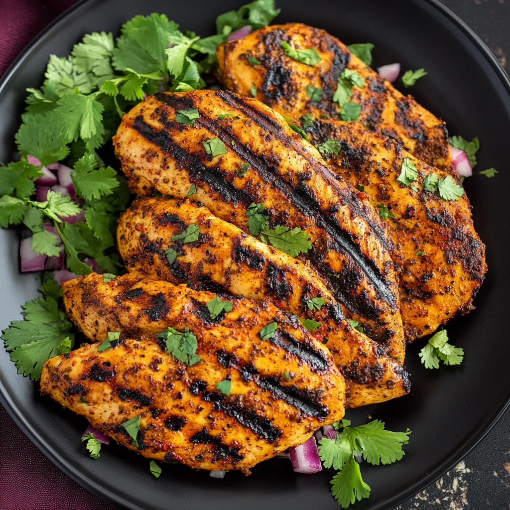 Grilled Moroccan Chicken