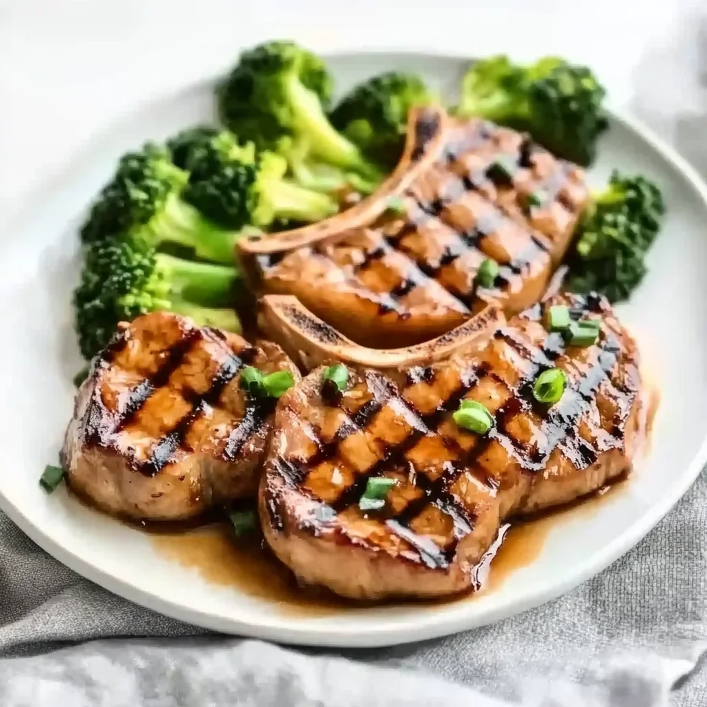 Honey Soy Grilled beef Chops
