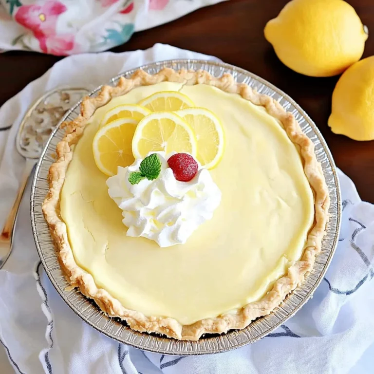 Lemonade Pie