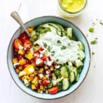 Rainbow Veggie Bowls with Jalapeño Ranch