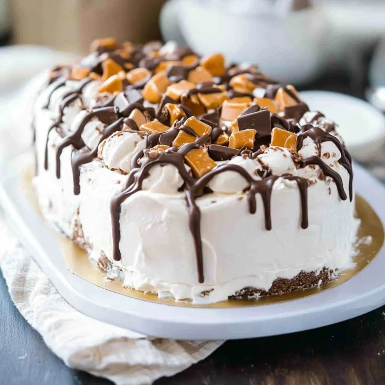 Reese's Ice Cream Cake