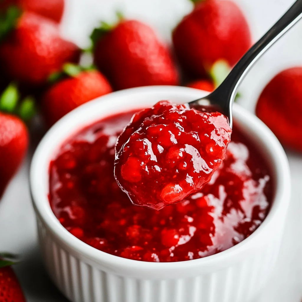 Strawberry Sauce