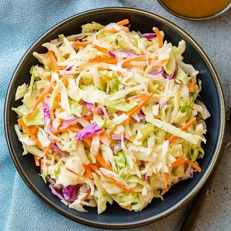 Vinegar Coleslaw Recipe (No Mayo Coleslaw)