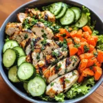 Grilled Chicken & Crunchy Veggie Power Bowl