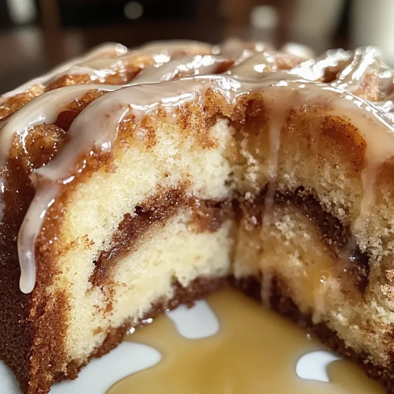 Honey Bun Pound Cake