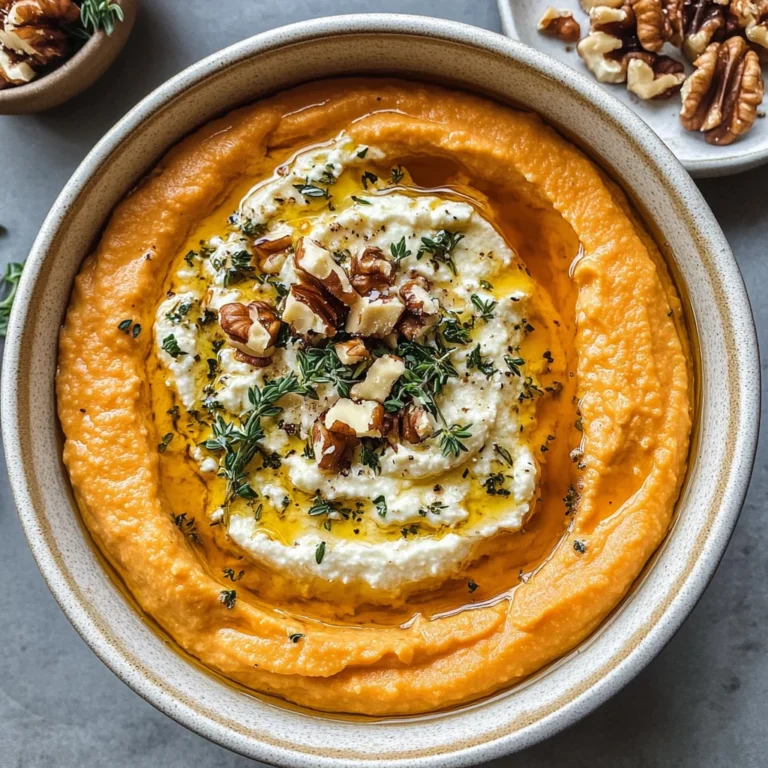 Pumpkin Whipped Feta Dip