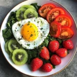 Rainbow Protein Breakfast Plate