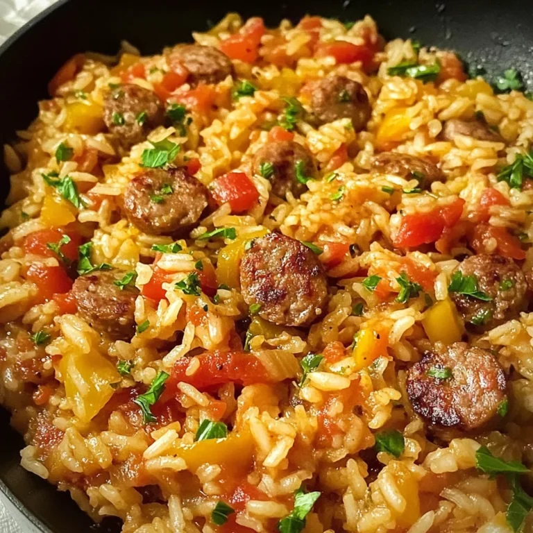 Rice and Italian Sausage