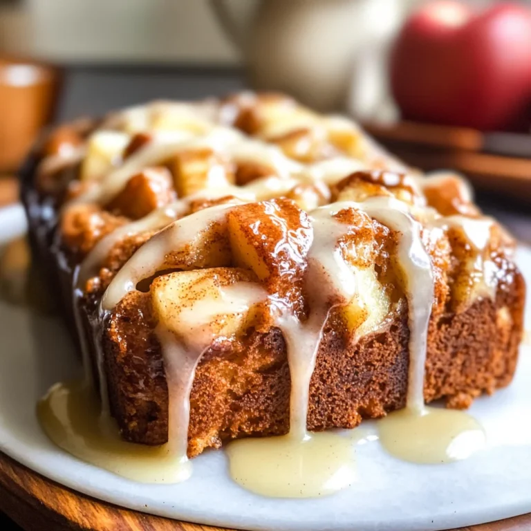 Amish Apple Fritter Bread