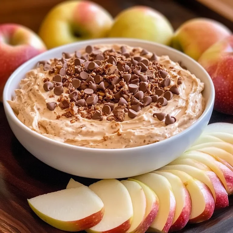 Apple Toffee Dip