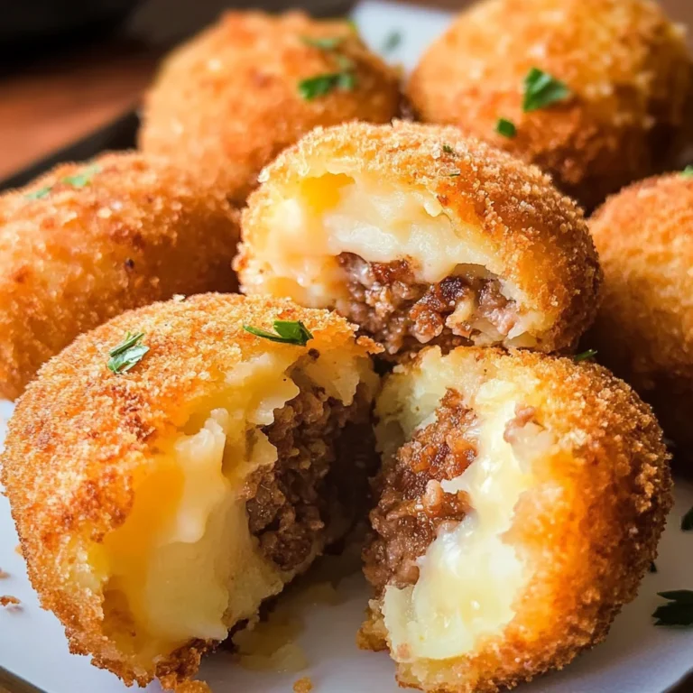 Beef Potato Croquettes