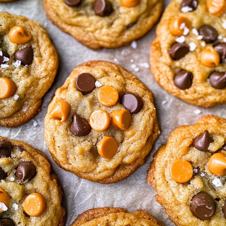 Best Ever Butterscotch Chocolate Chip Cookies (with Sea Salt)