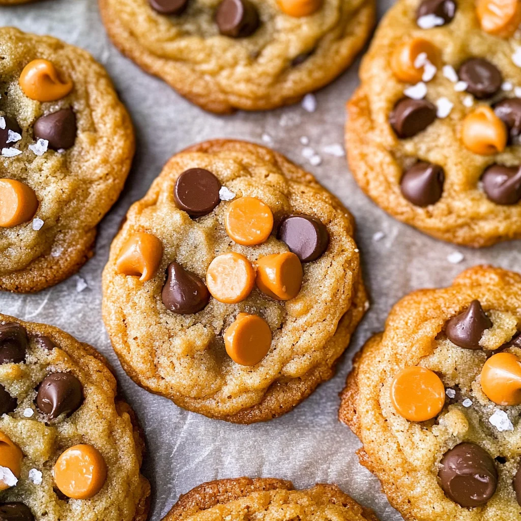 Best Ever Butterscotch Chocolate Chip Cookies (with Sea Salt)