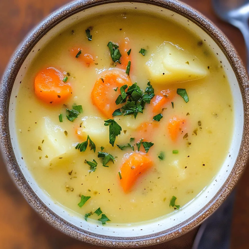 Carrot potato soup