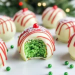 Christmas Tree Cake Truffles