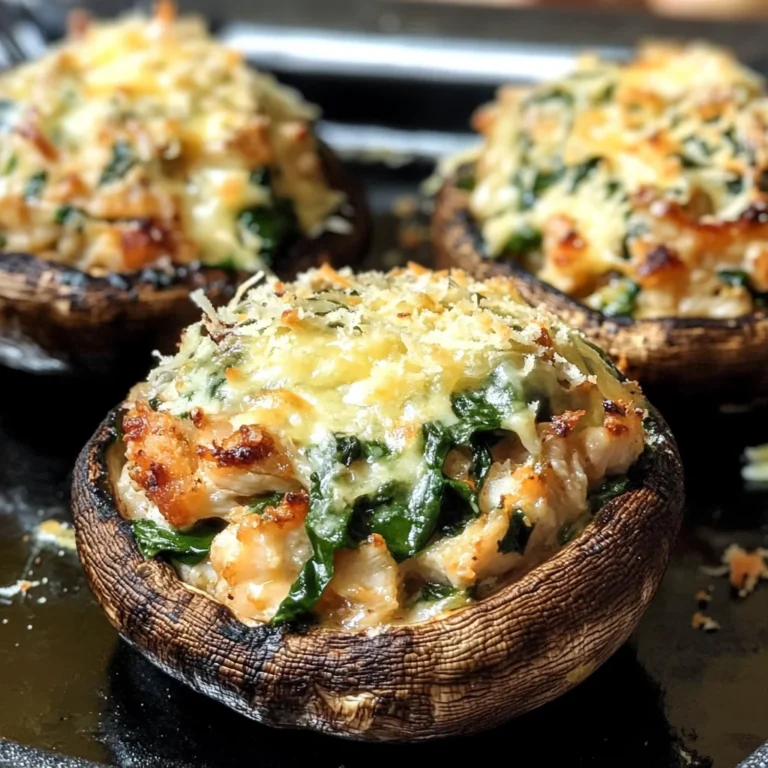 Crab Stuffed Mushrooms