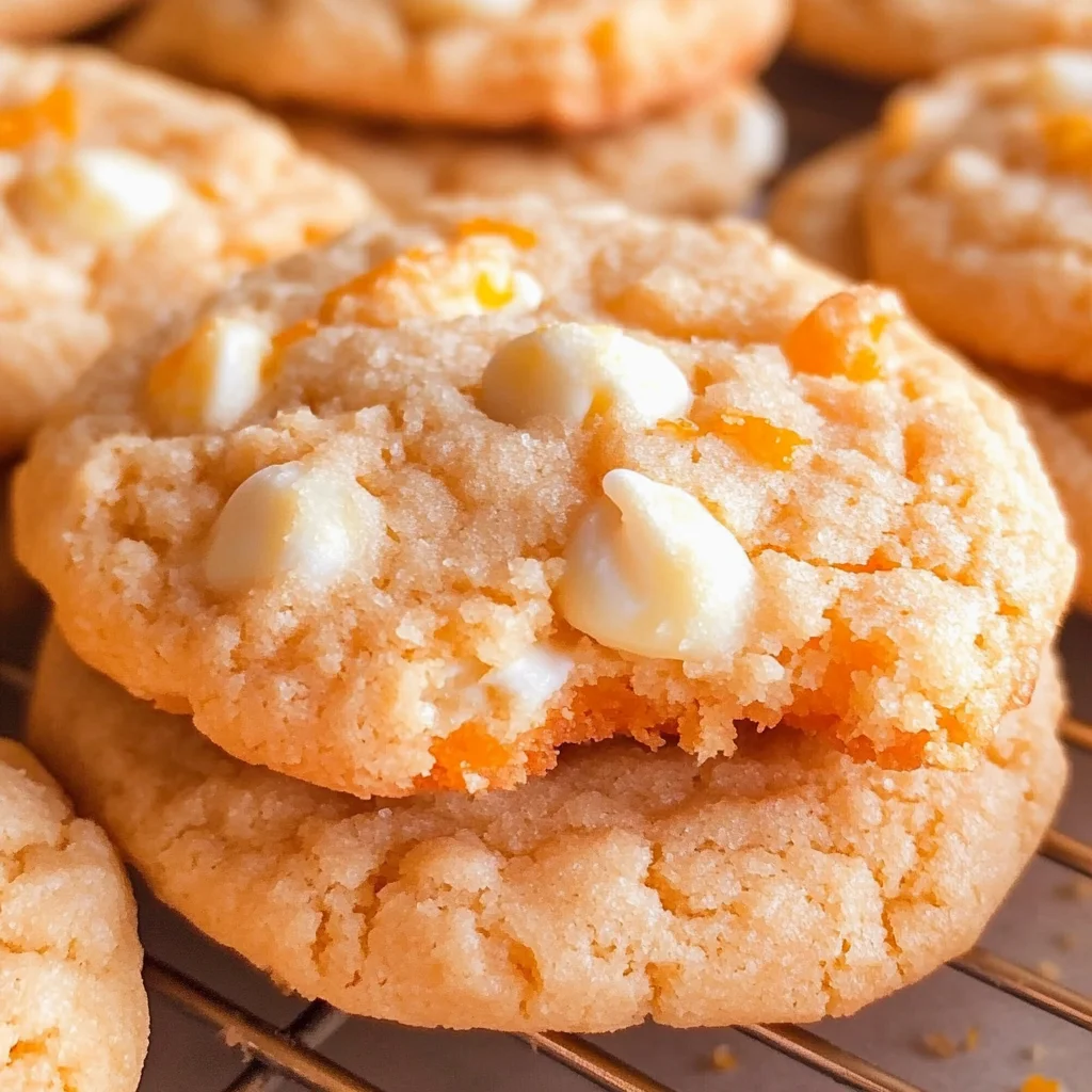 Creamsicle Orange Cookies