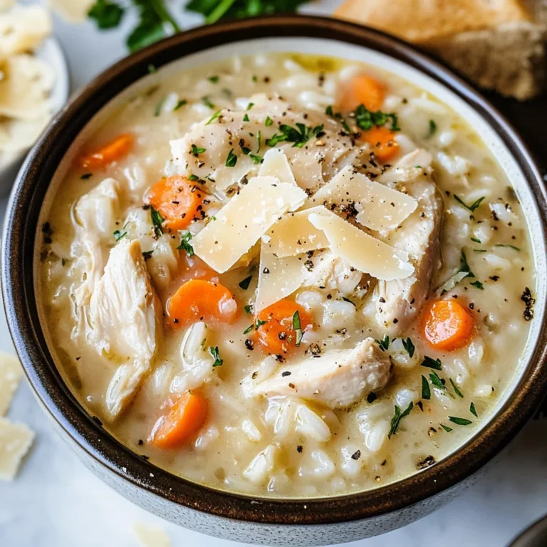 Creamy Chicken and Rice Soup
