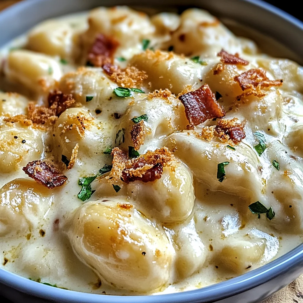 Creamy Crack Chicken Gnocchi