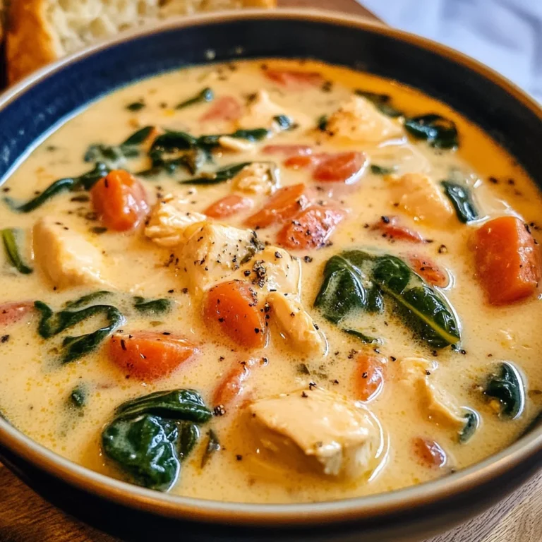 Creamy Marry Me Tuscan Chicken Soup