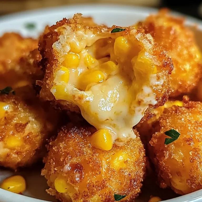 Crispy Corn Cheese Bites