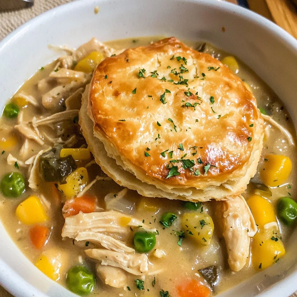 Crock Pot Chicken Pot Pie