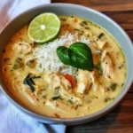 Crock Pot Thai Ginger Chicken Soup