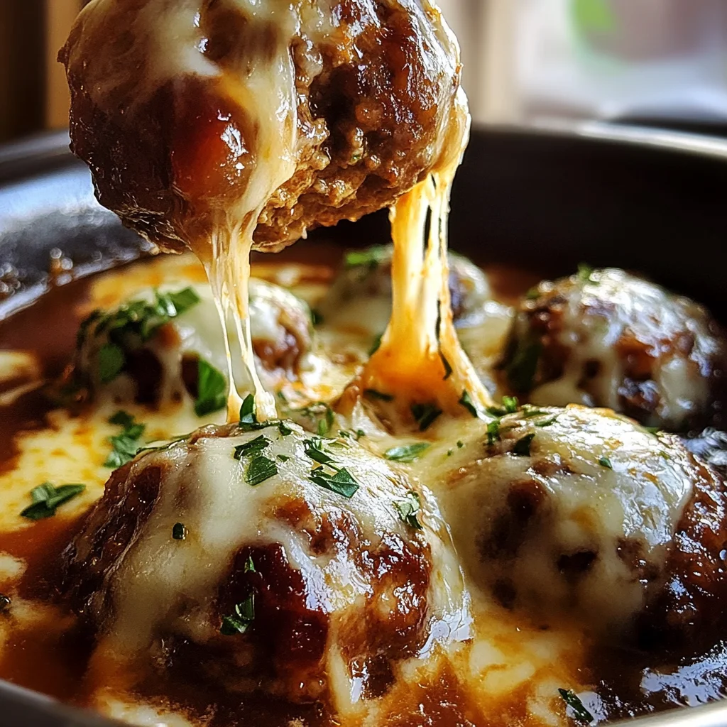 Crockpot French Onion Meatballs: 5 Steps to Comfort Bliss