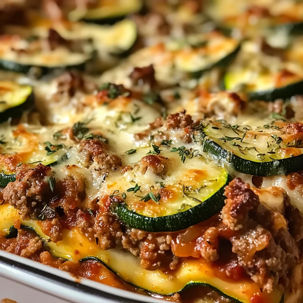 Ground Turkey Zucchini Casserole – Healthy Comfort Food
