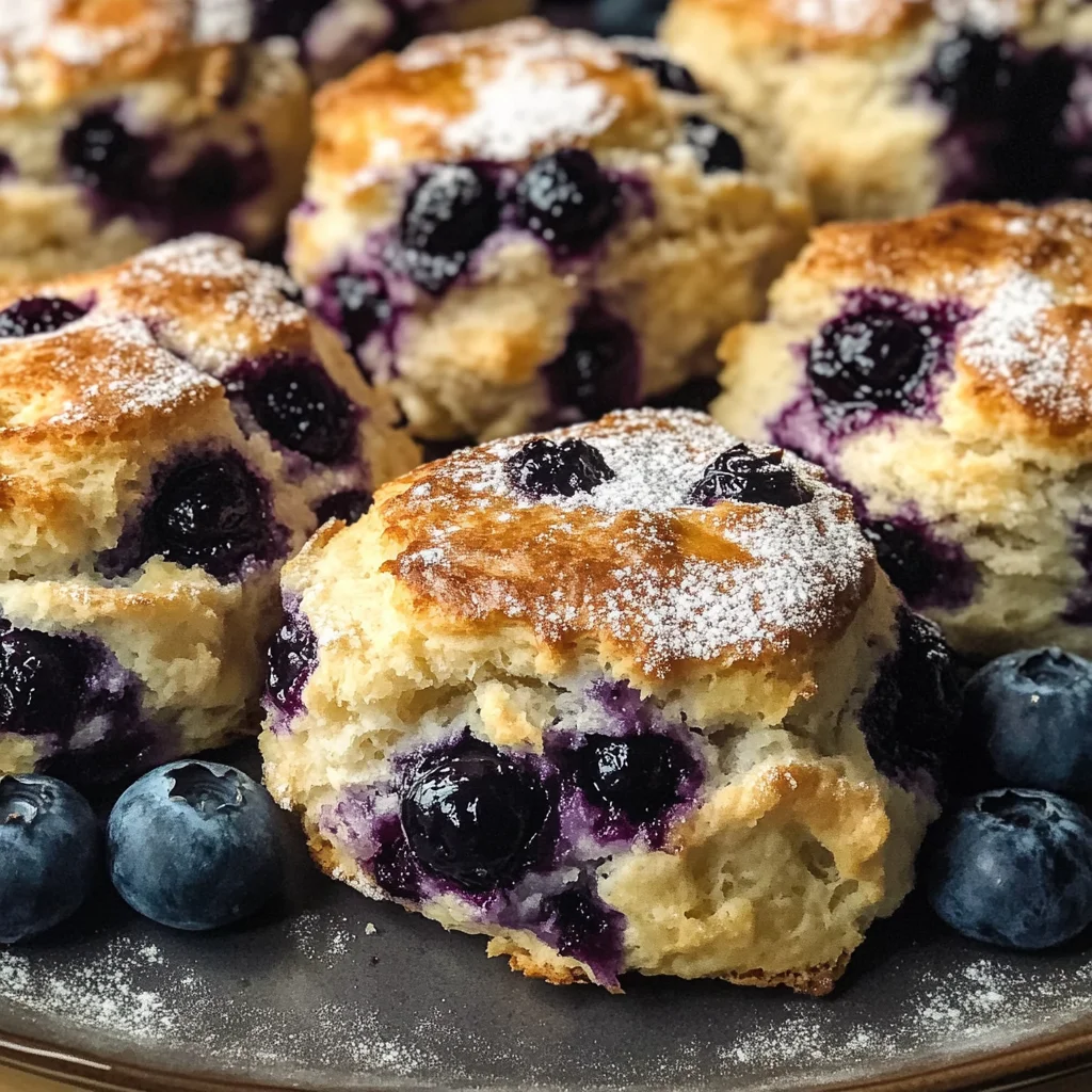 How to Make Blueberry Biscuits