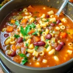 Italian Pasta Fagioli Soup