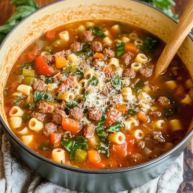 Italian Sausage Soup