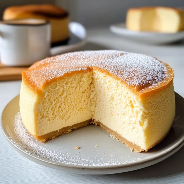 Japanese Cotton Cheesecake