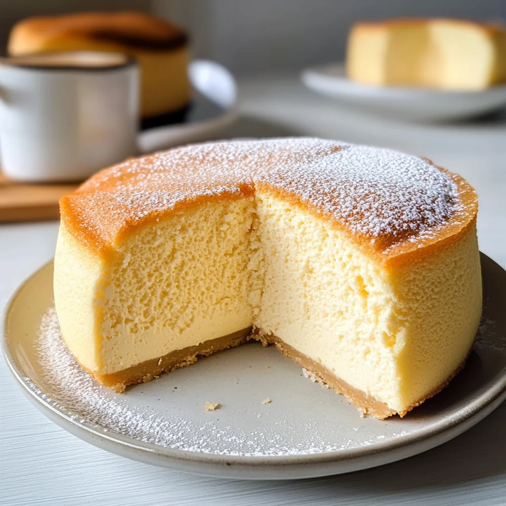 Japanese Cotton Cheesecake