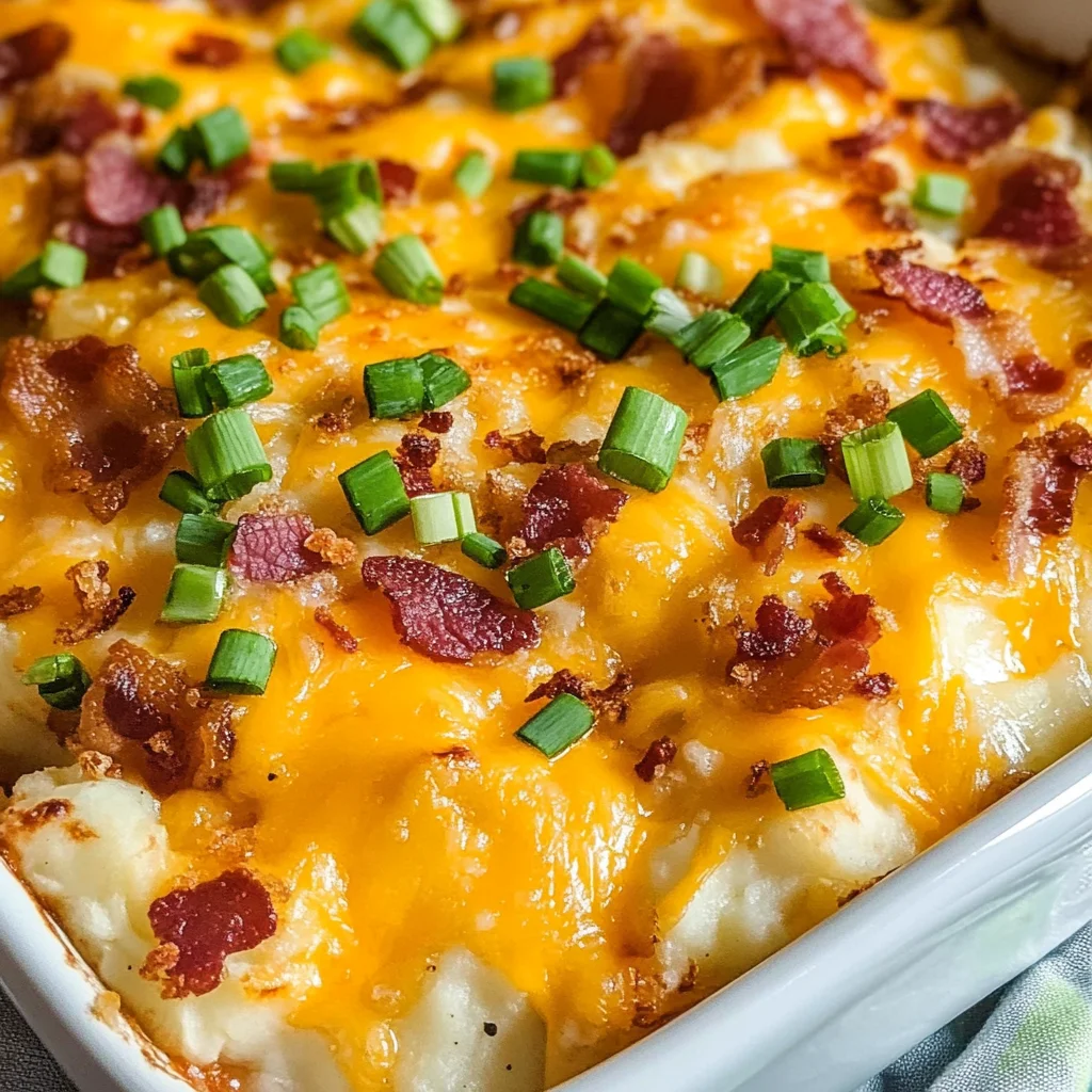 Loaded Baked Potato Casserole