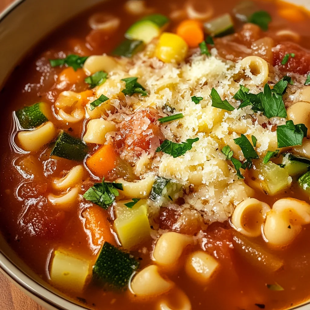 Minestrone Soup Recipe
