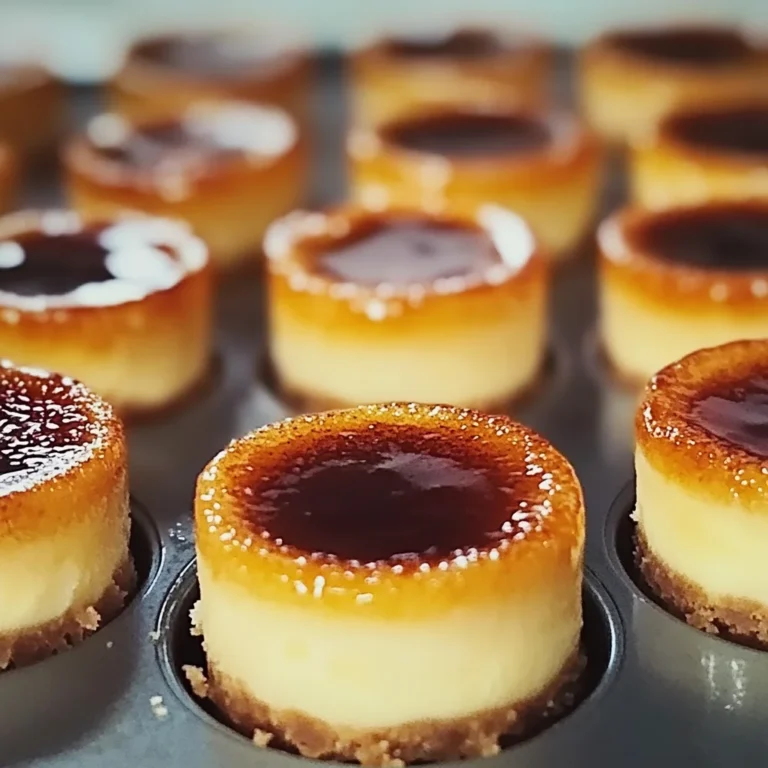 Mini Creme Brulee Cheesecakes: An Incredible Ultimate Recipe
