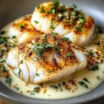 Pan-Seared Cod with Garlic Cream Sauce: An Amazing Ultimate Recipe