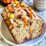 Reese's Pieces Peanut Butter Banana Bread