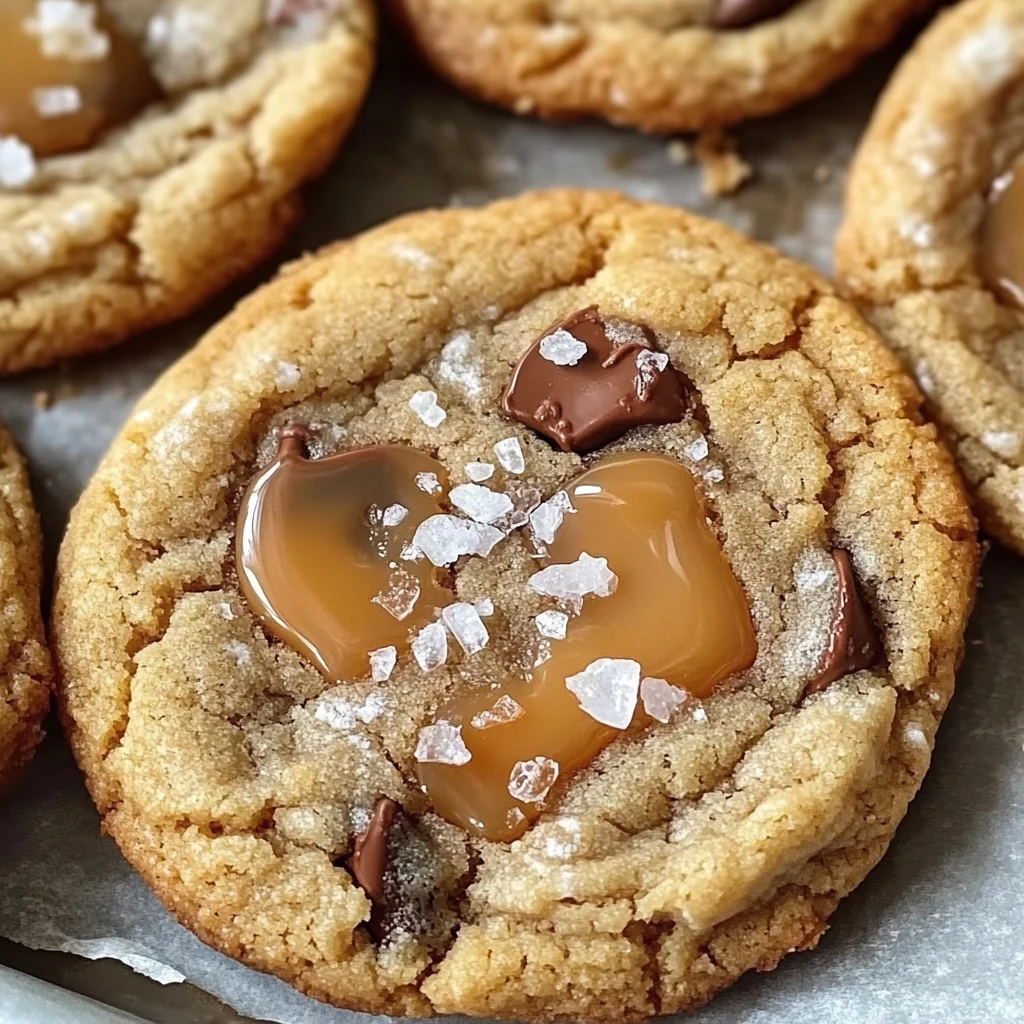 Salted Caramel Cookie Recipe