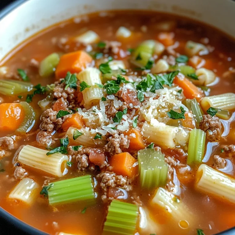 Slow Cooker Italian chicken hamburger Soup