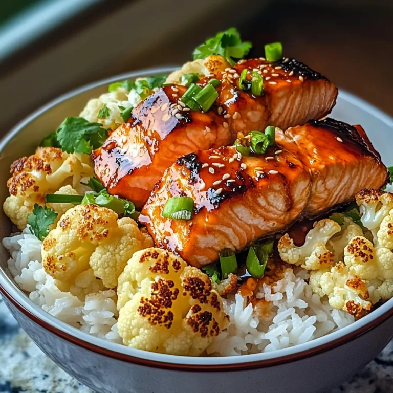 Sriracha Honey Salmon Bowls