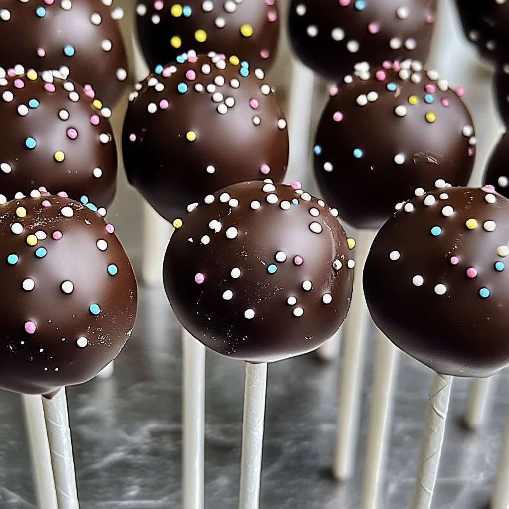 Starbucks Copycat Chocolate Cake Pops