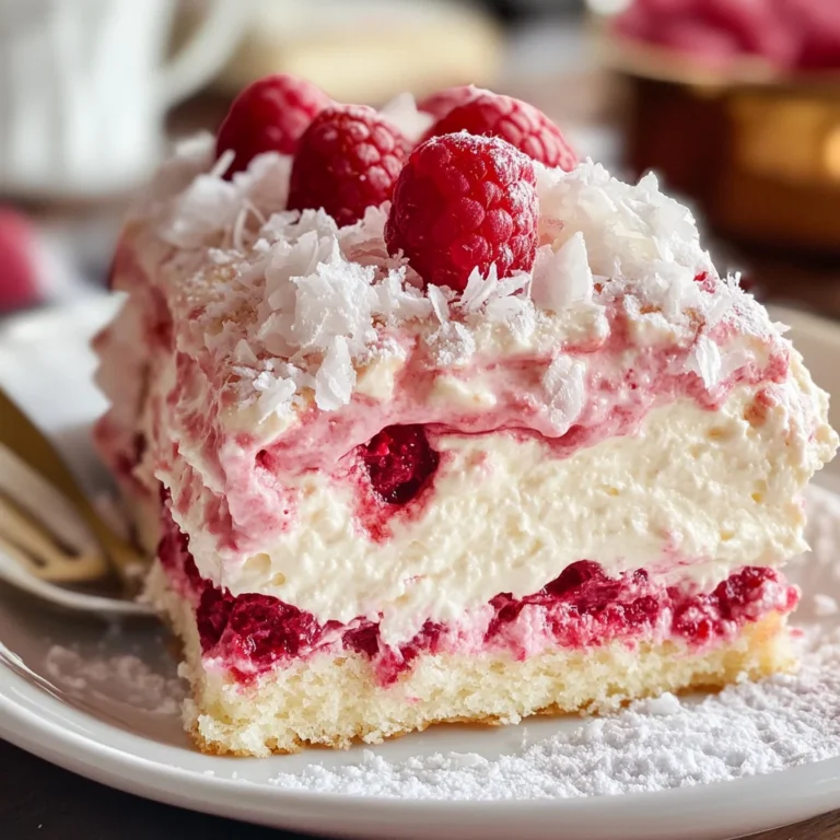 White Chocolate Raspberry Tiramisu