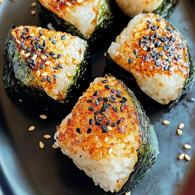 Yaki Onigiri (Grilled Rice Balls)