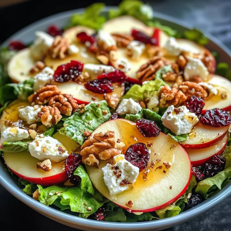 5 Fall Flavors: Honeycrisp Apple Feta Salad