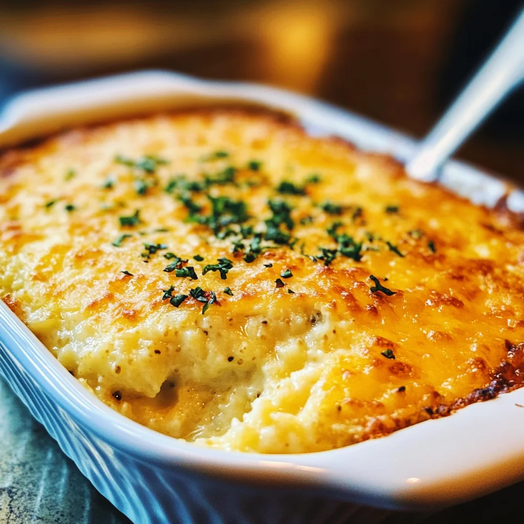 Baked Gouda Cheese Grits
