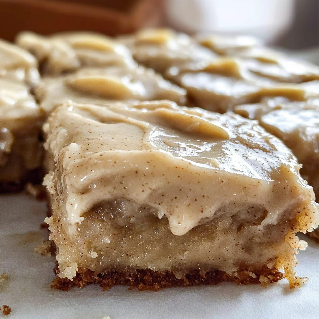 Banana Bars with Brown Butter Icing