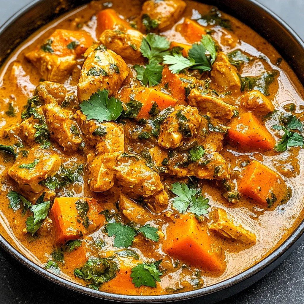 Chicken Sweet Potato Curry